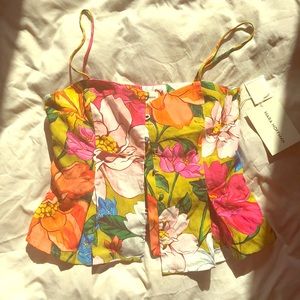 Mara Hoffman linen top